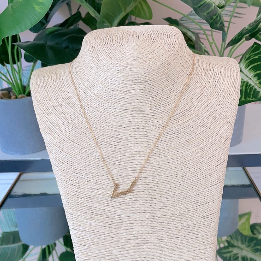 “Loved” Necklace
